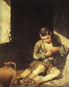 Bartolome Esteban Murillo The Young Beggar Spain oil painting reproduction